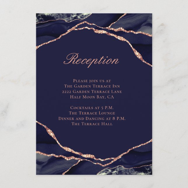 Elegante recepción de Boda de Oro Rosa de la Marin (Anverso)