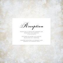 Elegante recepción de boda moderna en blanco y neg