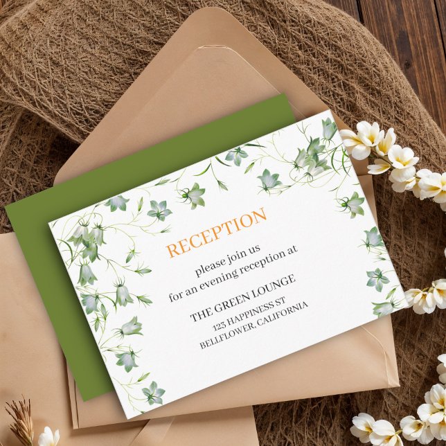 Elegante recepción de Boda Verde de Oliva Floral s (Subido por el creador)