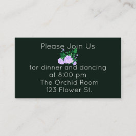 Elegante recepción de Lavanda Camellia