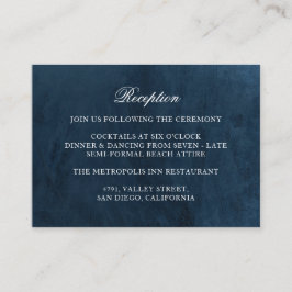 Elegante recepción de Monograma Boda de la Marina