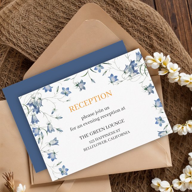 Elegante recepción Floral Blue Wedding (Subido por el creador)