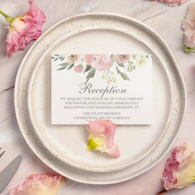 Elegante recepción floral Rubor Wedding (Subido por el creador)