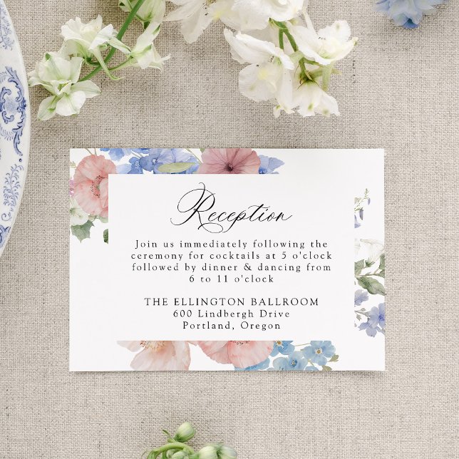 Elegante recepción romántica de boda floral (Subido por el creador)