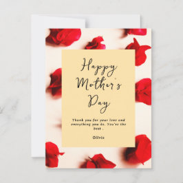 Elegante regalo de mamá | Tarjeta perfecta para el