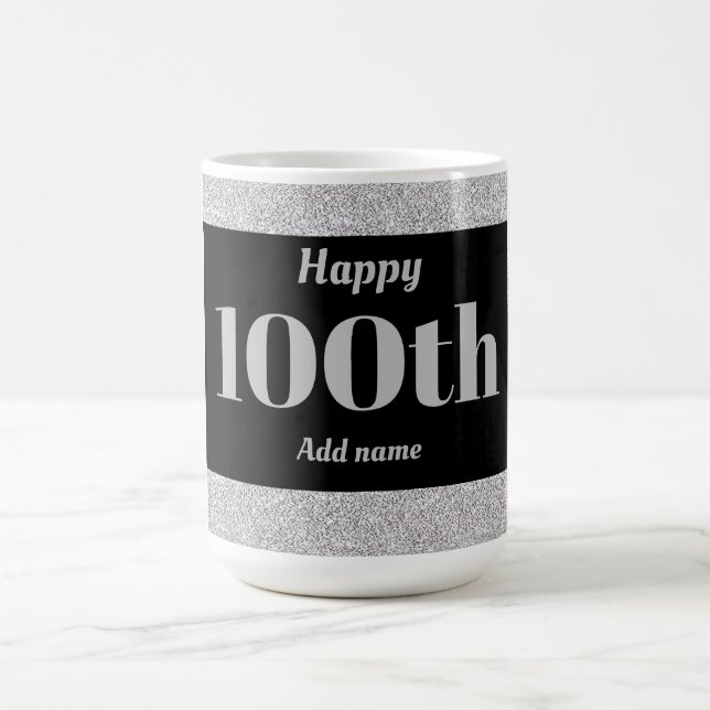 elegante regalo personalizado de tazas de cumpleañ (Centro)
