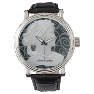 Elegante reloj de escritura personalizado