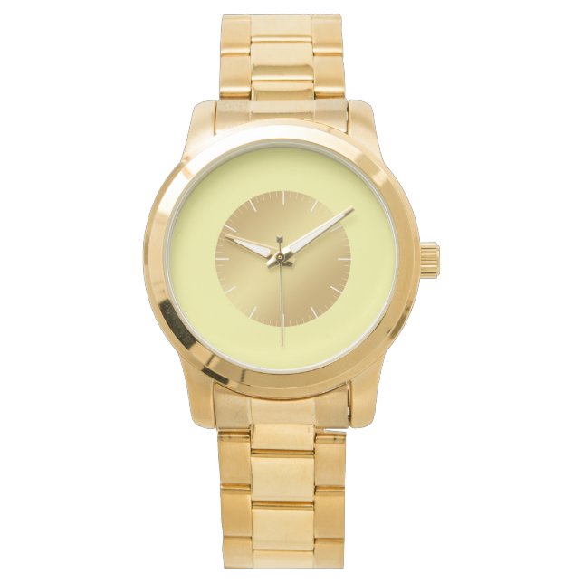 Elegante reloj de hombres Verde azulados de oro cl (Anverso)