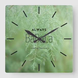 Elegante reloj de pared acrílico personalizado