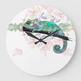 Elegante reloj de pared acrílico pintado en Chamel