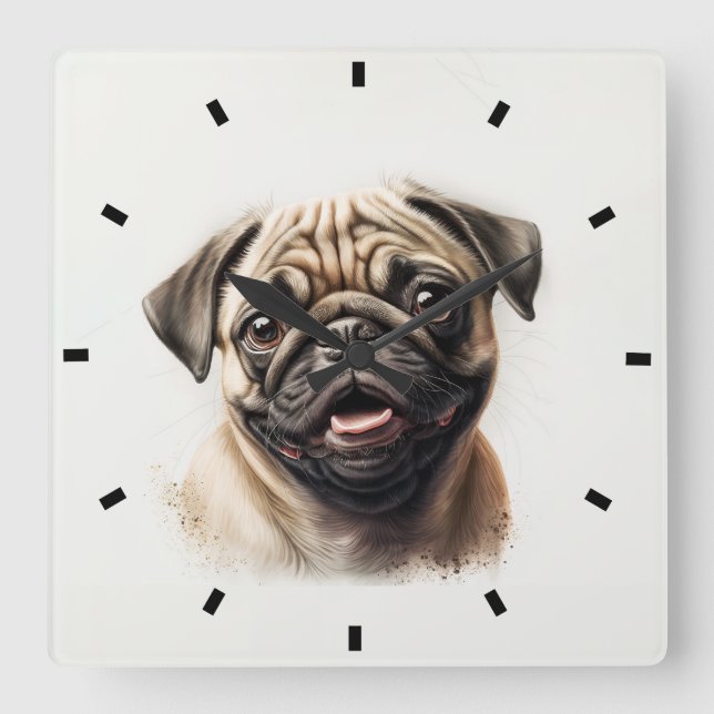Elegante reloj de pared Personalizado moderno (Anverso)
