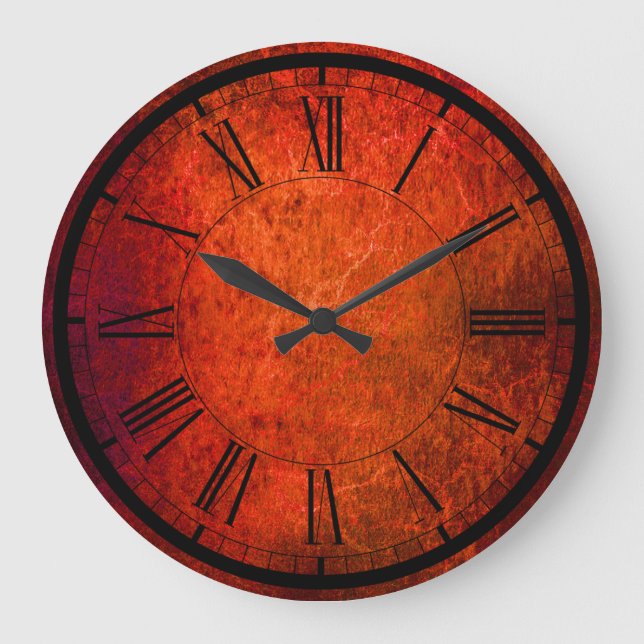Elegante reloj de terciopelo rojo reloj reloj de p (Anverso)