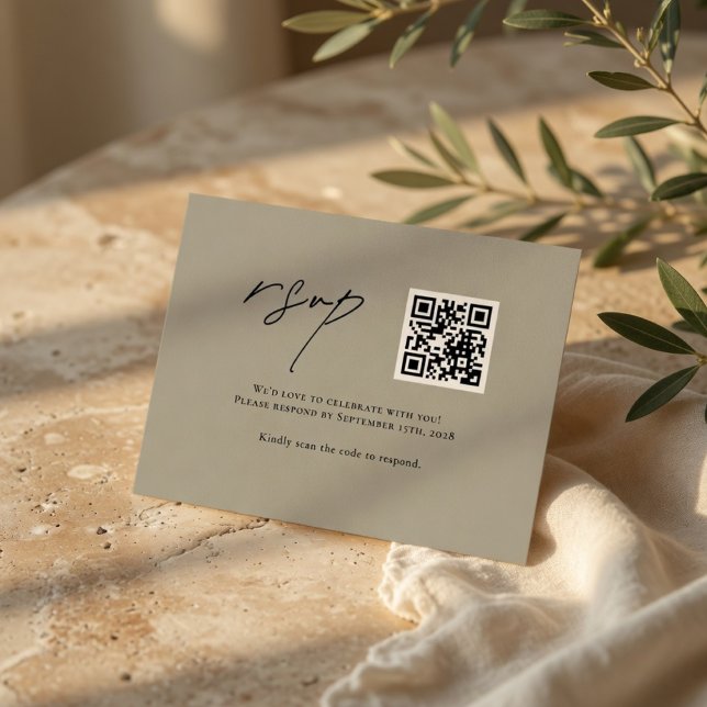 Elegante respuesta de boda neutral (Subido por el creador)
