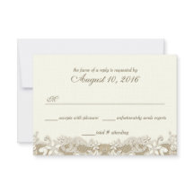 Elegante respuesta de matrimonio en el país