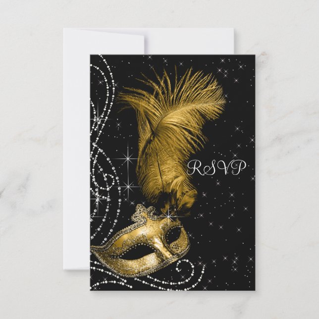 Elegante respuesta para fiesta de disfraces de gal (Anverso)