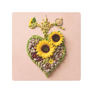 Elegante Resumen de arte Metalizado en la pared - 