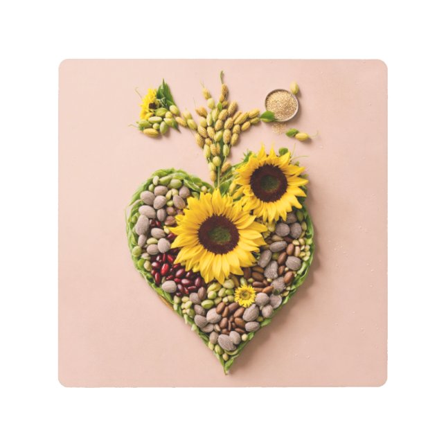 Elegante Resumen de arte Metalizado en la pared -  (Anverso)