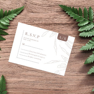 Elegante Resumen Minimalista RSVP