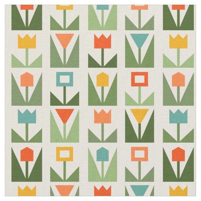 Elegante Resumen Tela de patrón de primavera flora (De cerca)