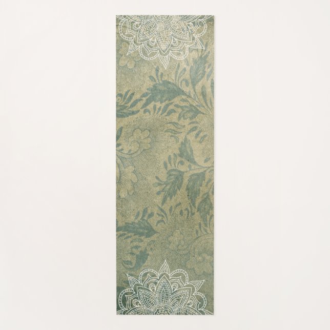 Elegante Reversible Mandala Yoga Mat (Anverso)