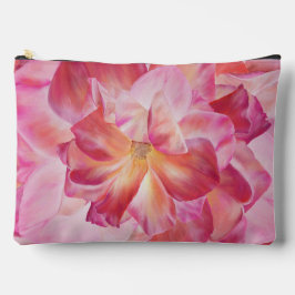 Elegante Rosa Botánico Floración Gran Bolsa Floral