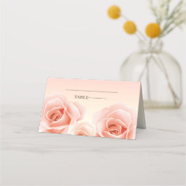 Elegante Rosa Pintar tarjetas de plaza