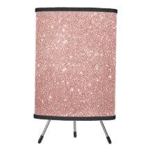 Elegante rosa purpurina de oro