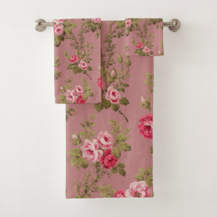 Elegante Rosa rosado de época