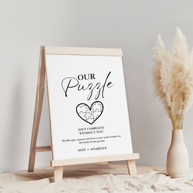 Elegante Rótulo del libro de visitas del Boda negr (Subido por el creador)