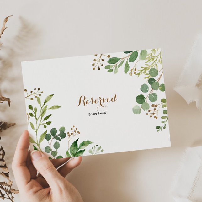 Elegante Rótulo reservado para la vegetación de ho (Subido por el creador)