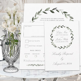 Elegante RSVP de la Rama de Ovinos Tradicionales