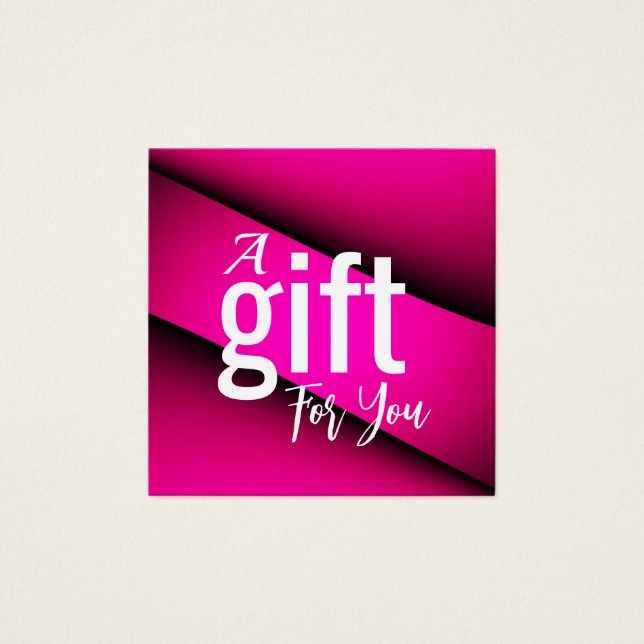 Elegante Salón de Belleza Tarjeta de Certificado d (Anverso)