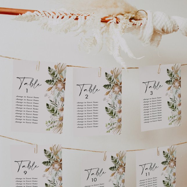 Elegante salón de bodas tropical bohemio a-z (Subido por el creador)