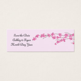 Elegante Save the Date de Flor de Cerezo