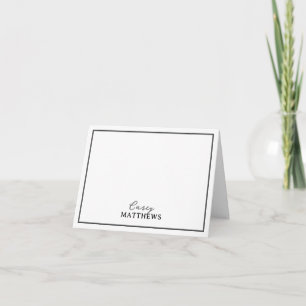 Elegante Script Nombre personalizado de borde mode