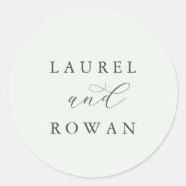 Elegante Sellos para sobres Bodas de coordenadas v