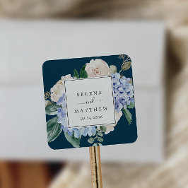 Elegante Sellos para sobres de Boda de la Marina A