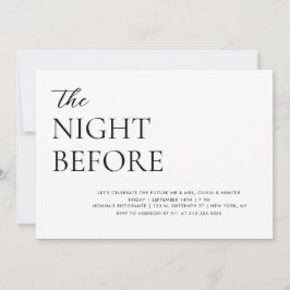 Elegante Sencillo Ensayo Invitación a Cenar