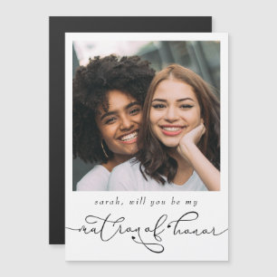 Elegante serás mi atrón de honor.