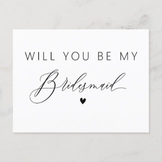 elegante serás mi tarjeta de dama de honor