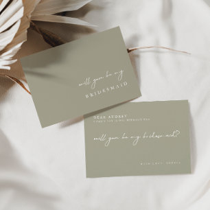 Elegante Serás Mi Tarjeta De Propuesta De La Mujer