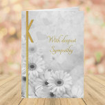 Elegante Simpatía Floral Real Tarjetas Presionadas<br><div class="desc">Añade fácilmente tu propio mensaje personal usando la sección "personalizar esta plantilla".</div>