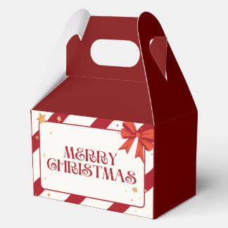 Elegante, simple caja de regalo de navidad, para l