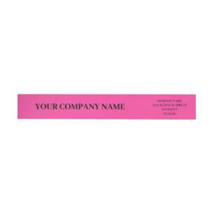 Elegante Simple Elegante Rosa Brillante Empresaria