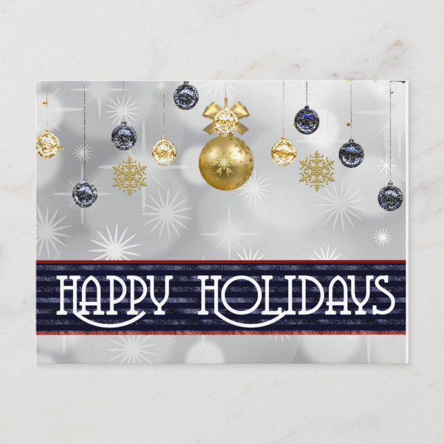 Elegante simple Feliz Navidad Feliz Navidad (Anverso)