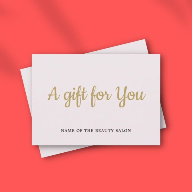 Elegante simple Rosa palma Faux Gold Beauty (Subido por el creador)