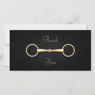 Elegante Snaffle de oro Personalizado Ecuestre