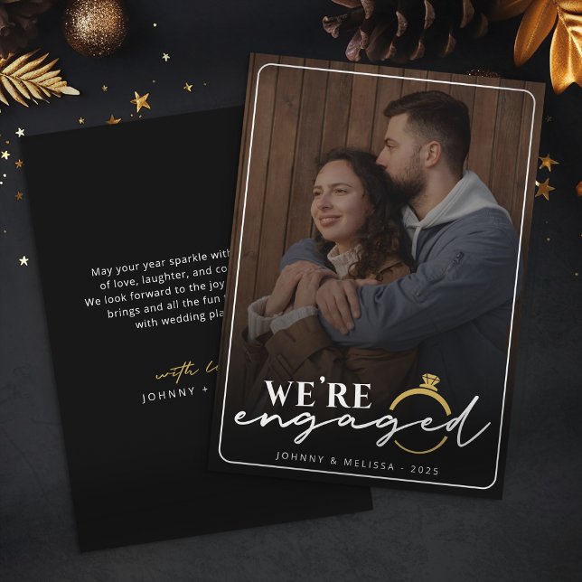 Elegante Somos Navidades de Invitación de fotos co (Subido por el creador)
