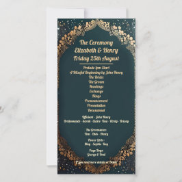Elegante Suite de Invitación de Boda con Floral Do