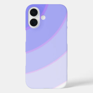 Elegante Swirl Ombre iPhone 16 Funda